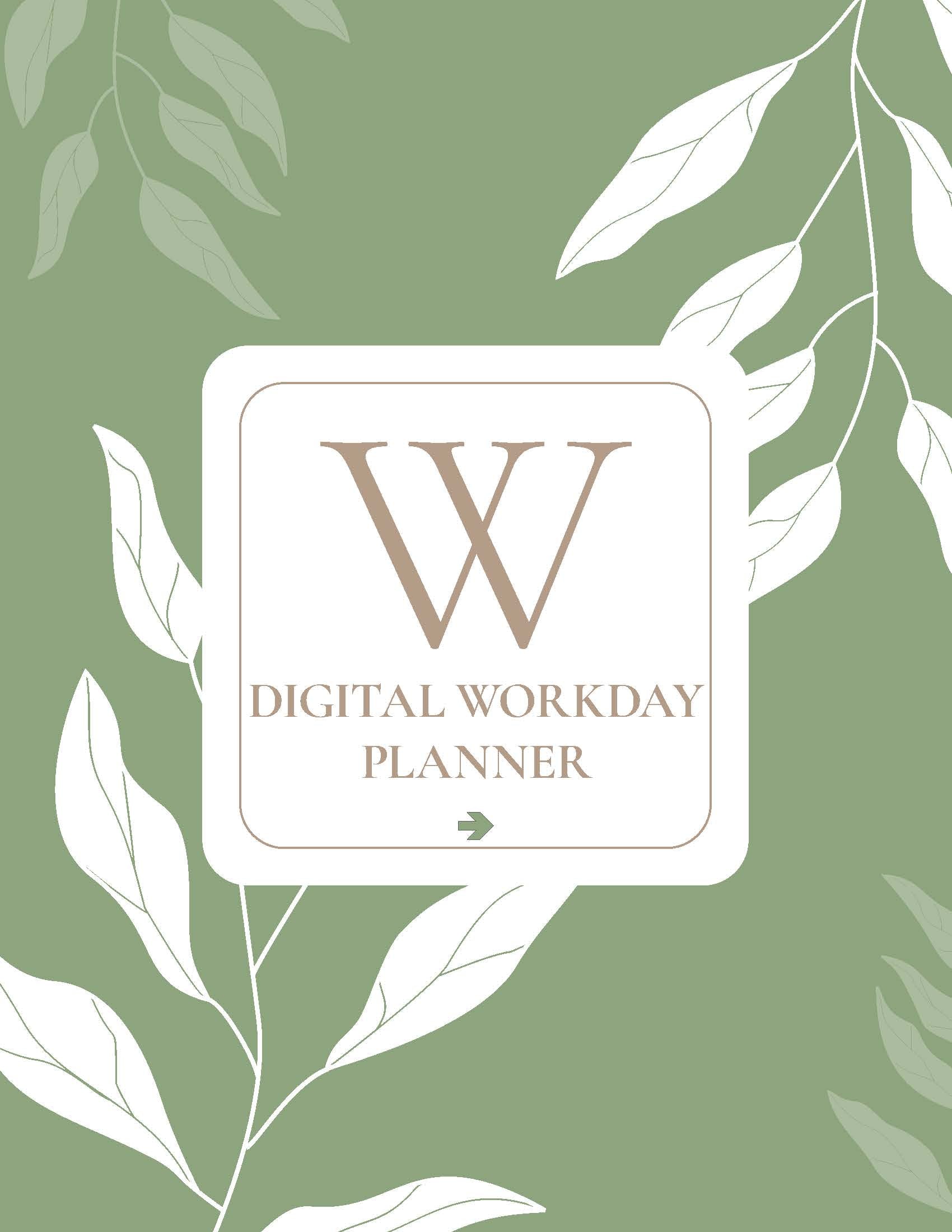 Digital Workday Planner - Digital Planner