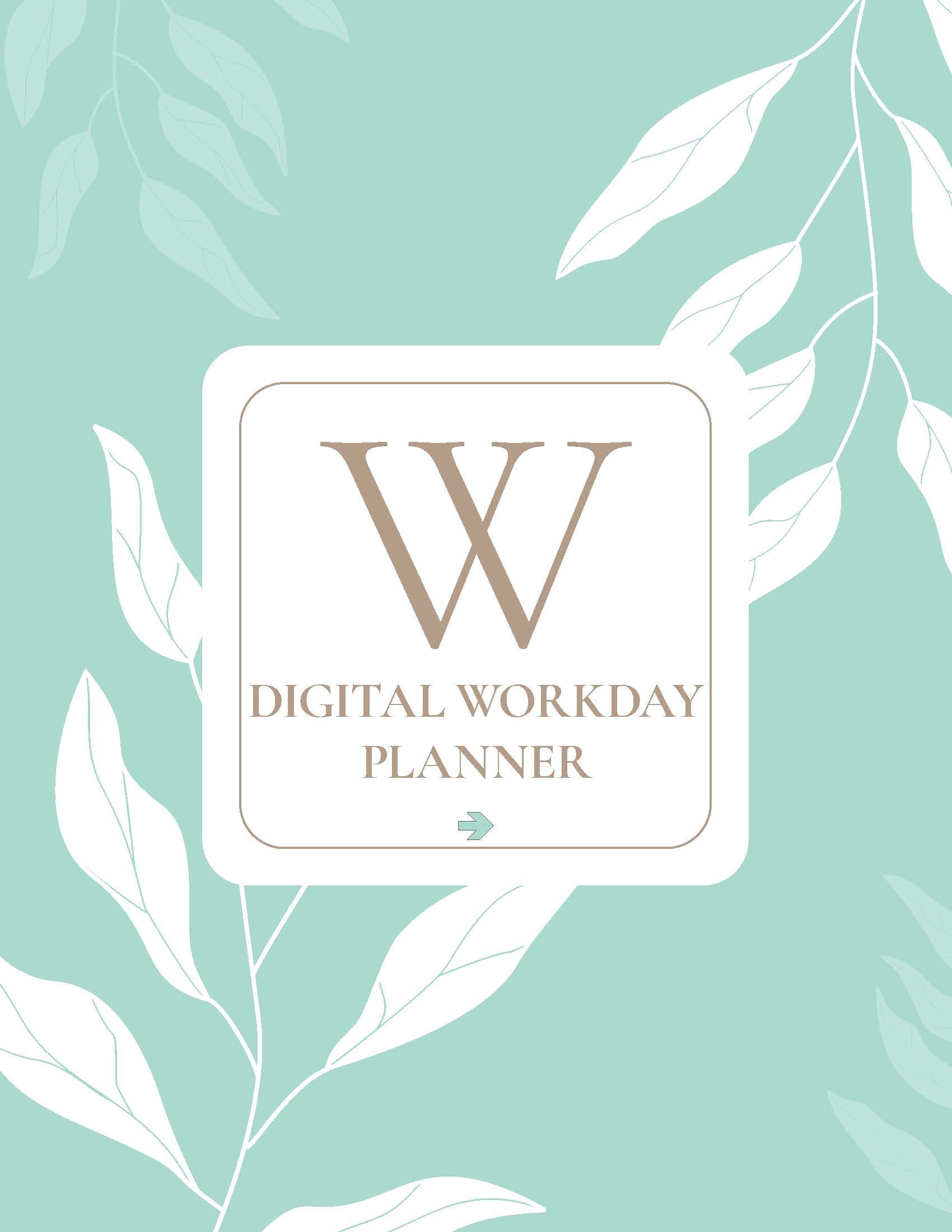 Digital Workday Planner - Digital Planner